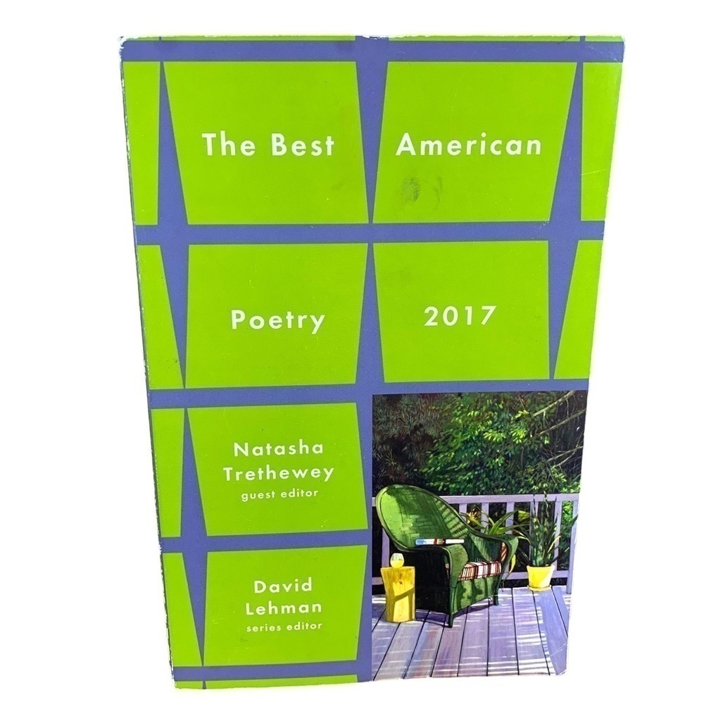 The Best American Poetry 2017 Natasha Tretheway Literature Textbook Book